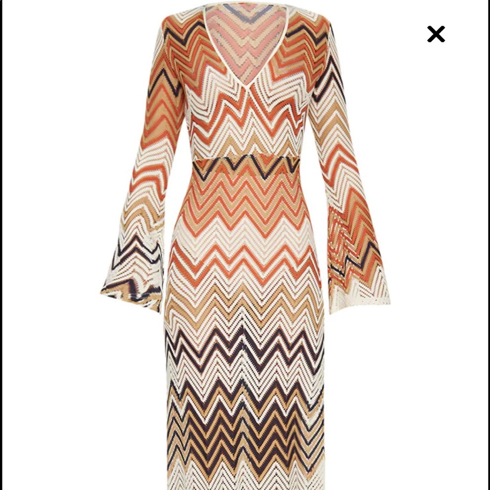 Dress with slit